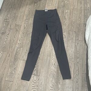 Girlfriend Collective grey ankle leggings